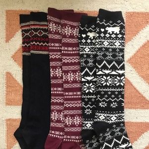 Cozy Knee-High Socks